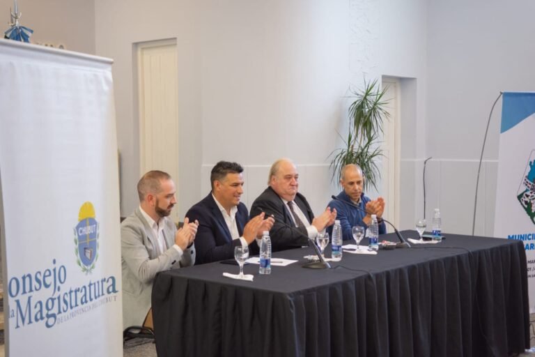 Balochi participó en la apertura de la sesión del Consejo de la Magistratura en Sarmiento
