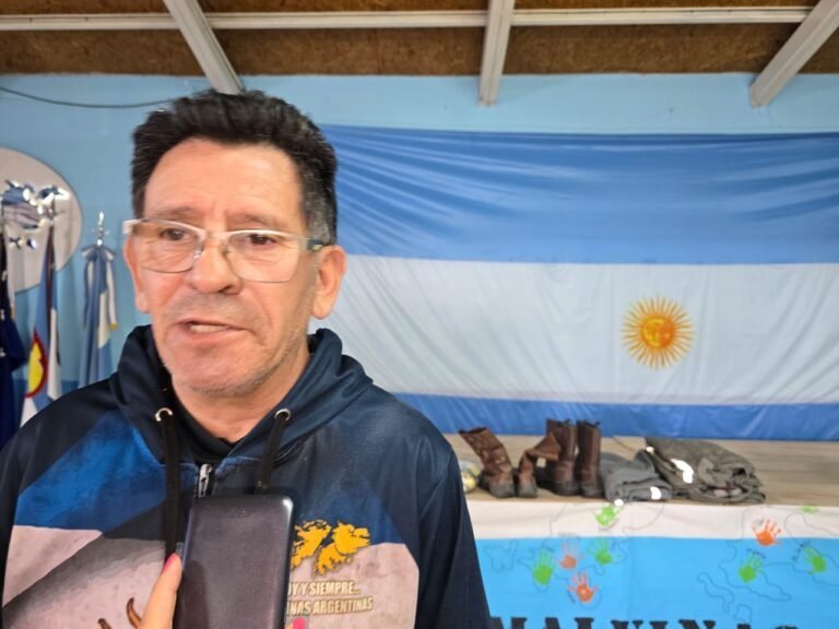 Veteranos de Malvinas juntan donaciones para los compañeros que fueron afectados por los incendios