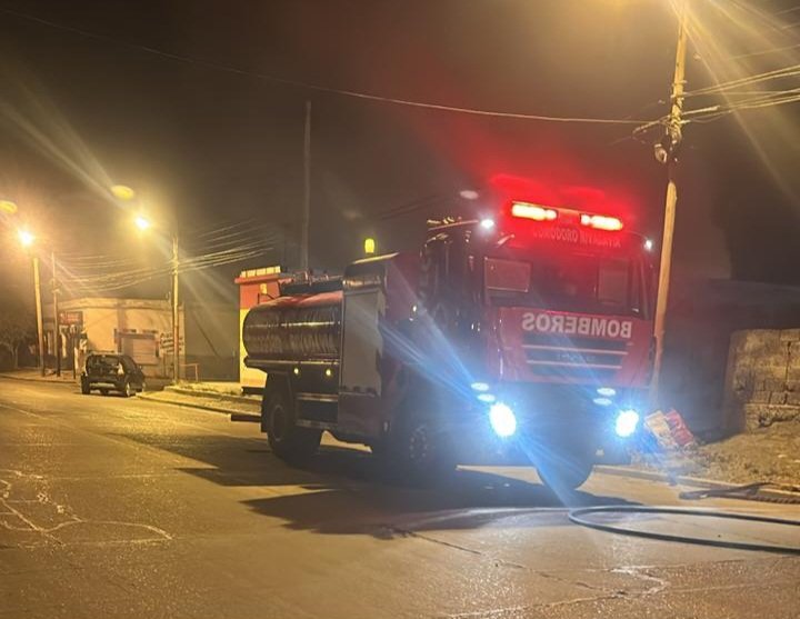Se incendió una vivienda del barrio Próspero Palazzo