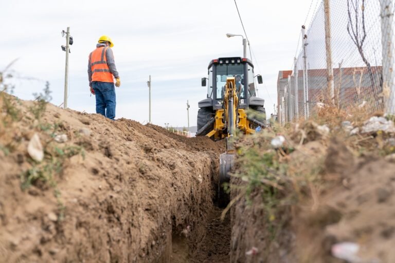 Avanza la obra de gas del barrio Stella Maris que beneficiará a 51 familias