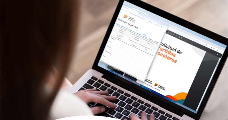 Presentan nuevo Sistema de Solicitud de Partidas Escolares para que los establecimientos puedan gestionarlas de forma digital