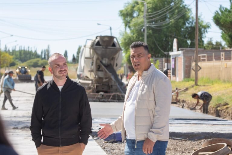 Balochi avanza con obras clave y accesos renovados en Sarmiento