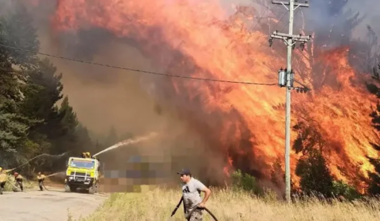 Incendio en El Pedregoso: “Claramente es un acto de terrorismo”