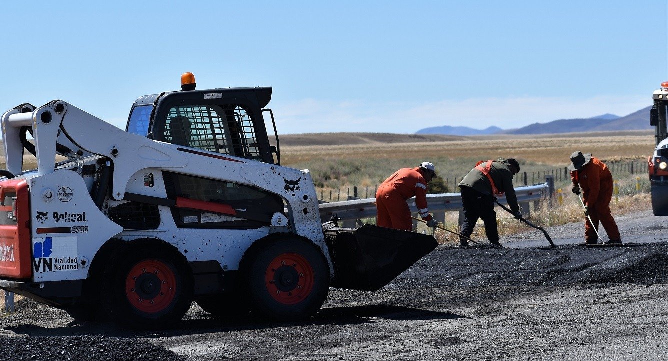 Vialidad Nacional realiza tareas de conservación en las rutas 25, 3 y ...