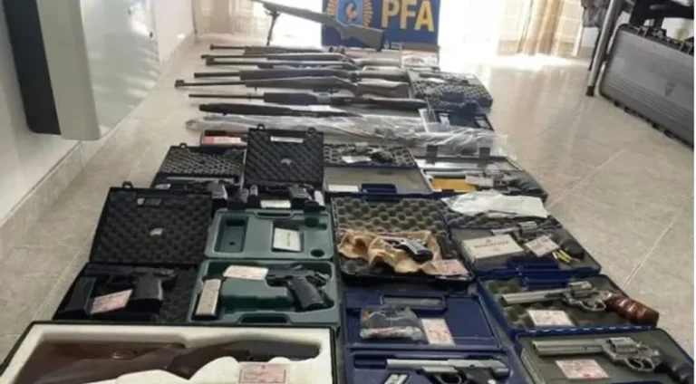 Las Fuerzas de Seguridad podrán utilizar las armas secuestradas a bandas criminales