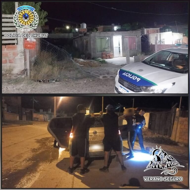 Robaron un televisor, lo dejaron tirado en la casa del vecino y escaparon