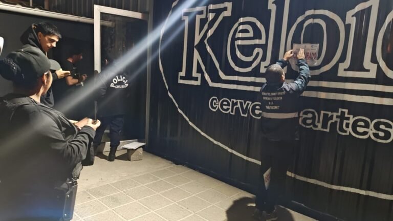 Clausuraron una cervecería por no tener habitación comercial