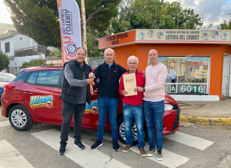 Un comodorense, el feliz ganador de un auto