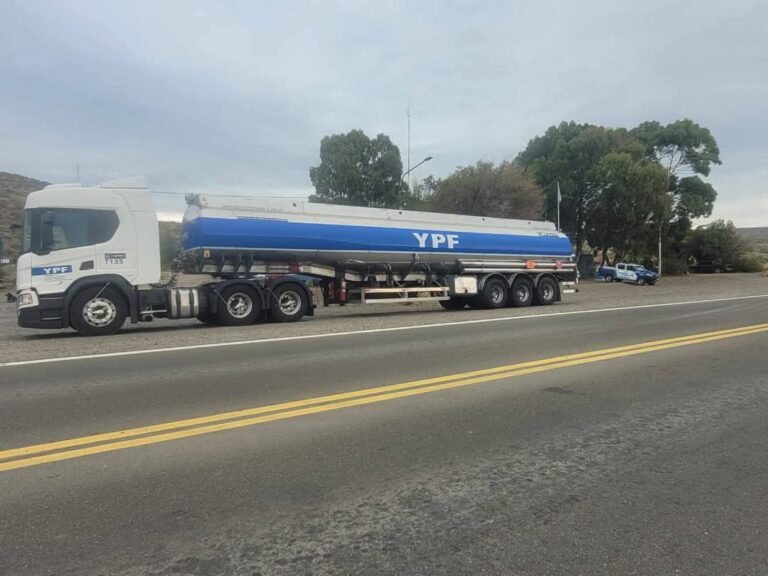 Secuestraron un camión de YPF por alcoholemia positiva
