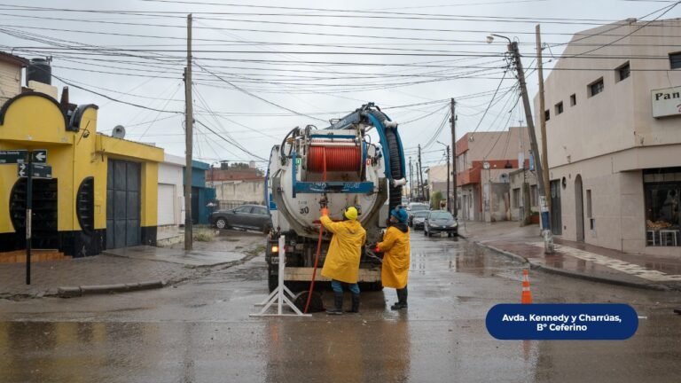 La SCPL desplegó un operativo para enfrentar las lluvias intensas y atender más de 150 reclamos
