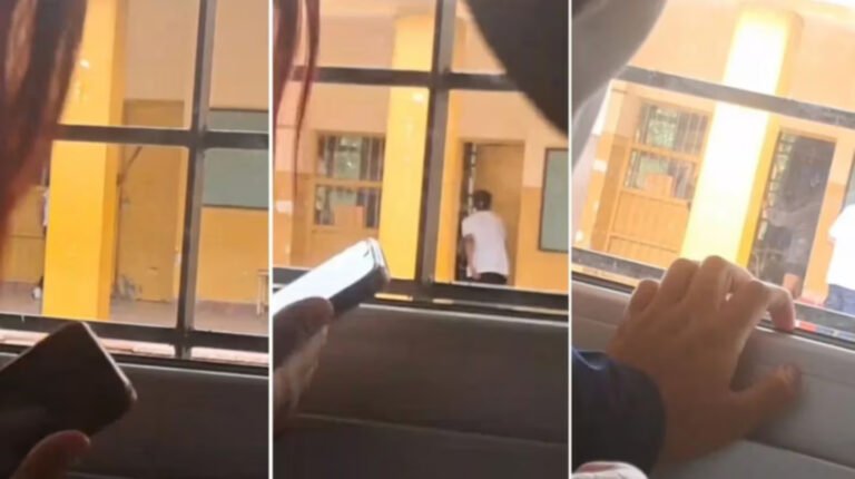 Un alumno entró al colegio con un machete y atacó a un compañero adelante de todos