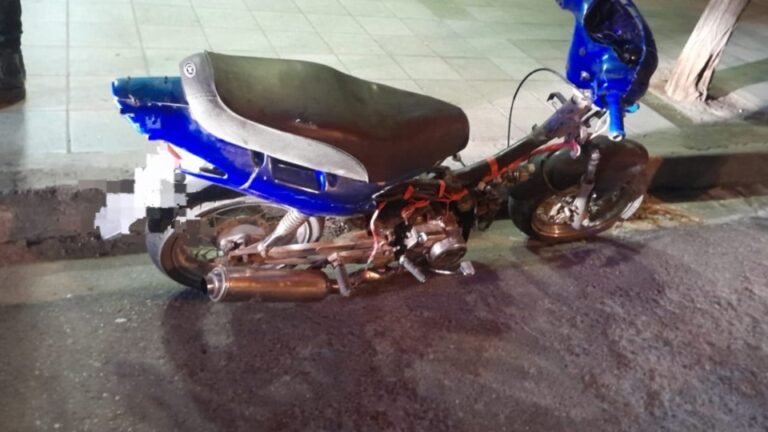 Su pareja lo hirió con un arma blanca y lo trasladaron al hospital en una moto robada