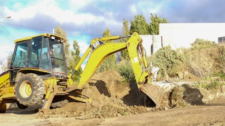 El Municipio procedió a un levantamiento de platea en Km4