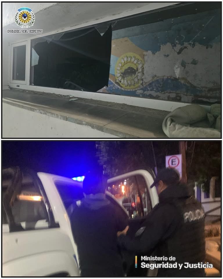 Quiso entrar a robar en el Centro “Luis Braille”, pero un vecino lo vio y avisó a la policía