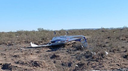 Tragedia: se cayó una avioneta y confirman la muerte de una persona