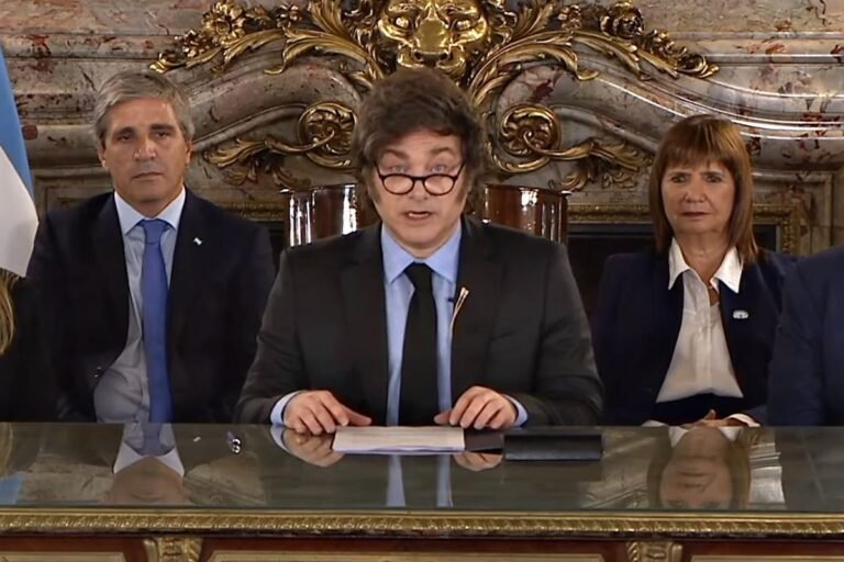 Javier Milei en cadena nacional: “Eliminamos el cepo para siempre”