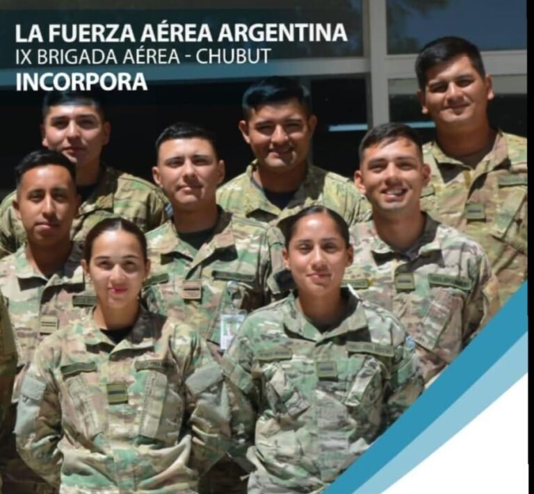 La Fuerza Aérea Argentina lanza convocatoria para Soldados Voluntarios