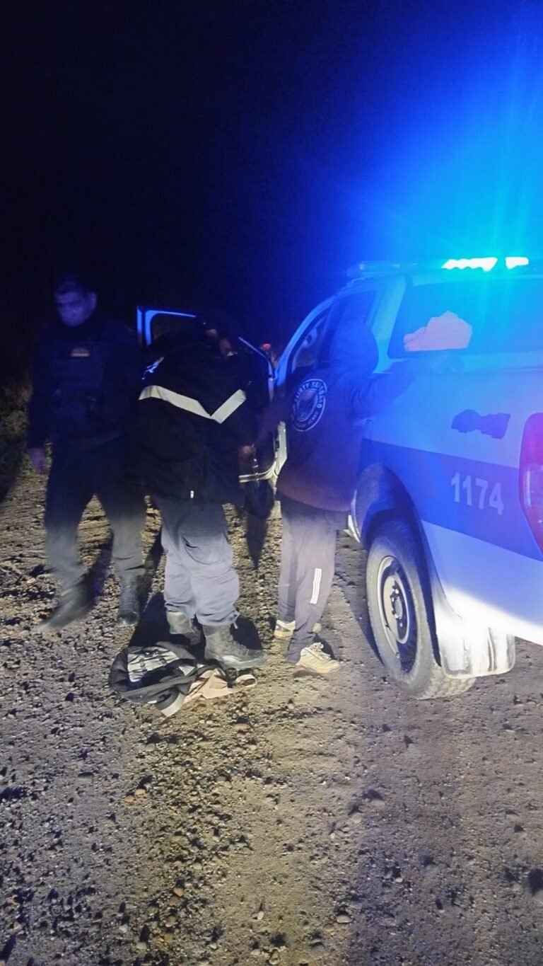 Atrapó al ladrón que le estaba robando cables en el patio de su casa