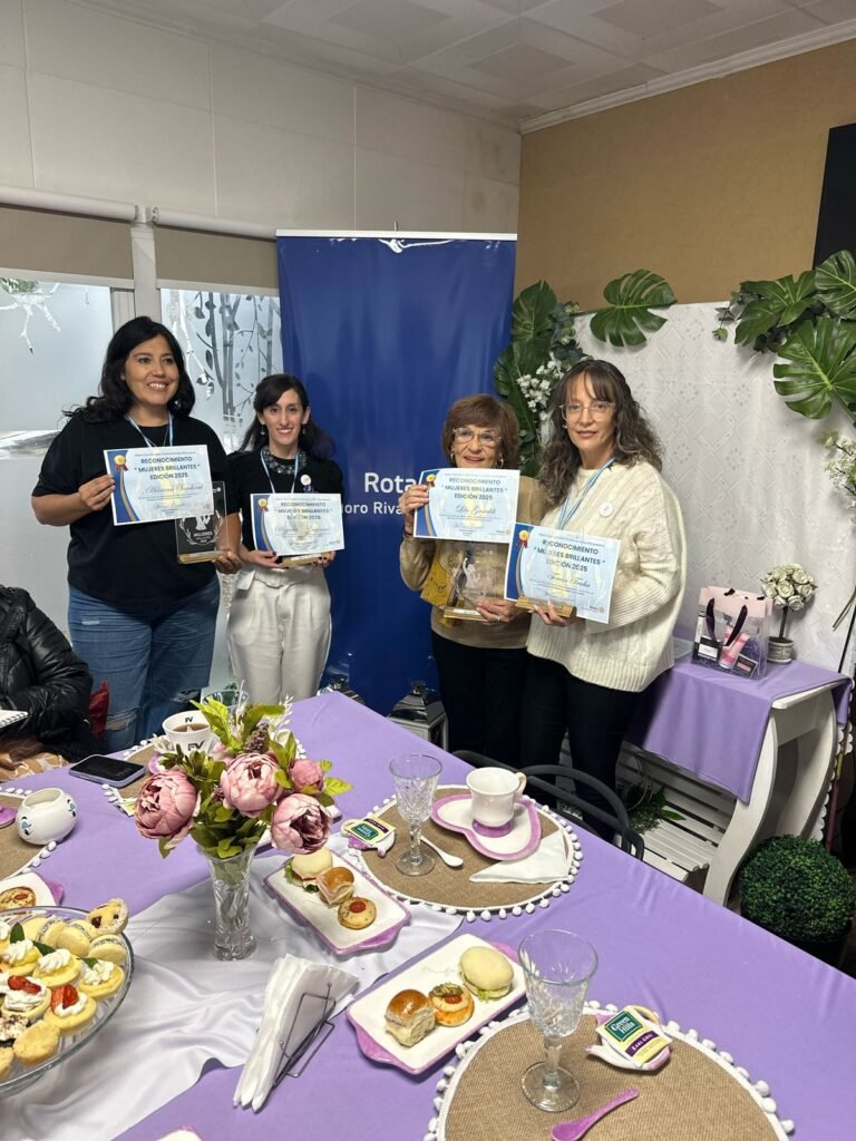Rotary Club reconoció a “Mujeres Brillantes” de la ciudad