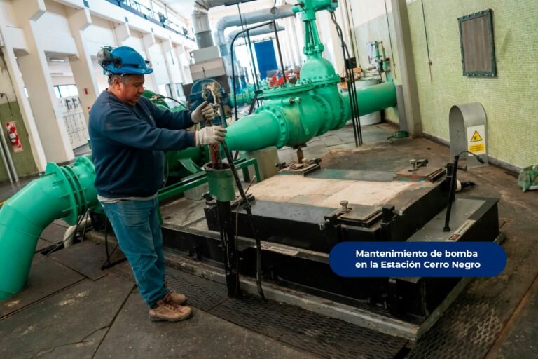 La SCPL realizó tareas de mantenimiento en las instalaciones del Sistema Acueductos y Acuíferos