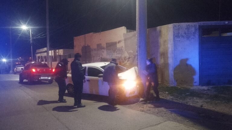 Manejaba alcoholizado y chocó contra una palma de luz