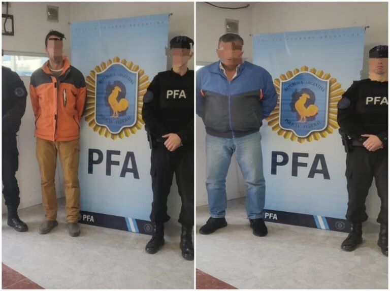 La PFA detuvo a dos prófugos vinculados a causa de estupefacientes