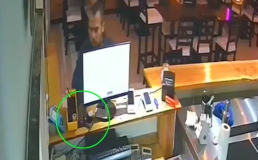 Robo en un comercio: simuló pedir comida y se llevó un celular