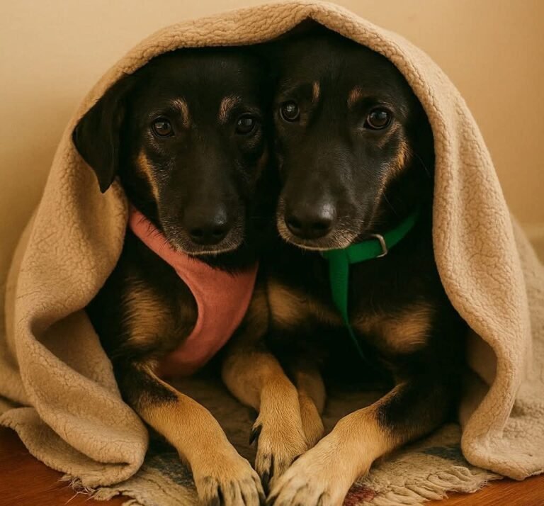 Dos perritas buscan un hogar urgente: hoy se quedan sin tránsito y podrían volver a la calle