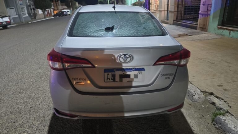 Dos menores fueron atrapados dañando autos y vidrieras de un comercio