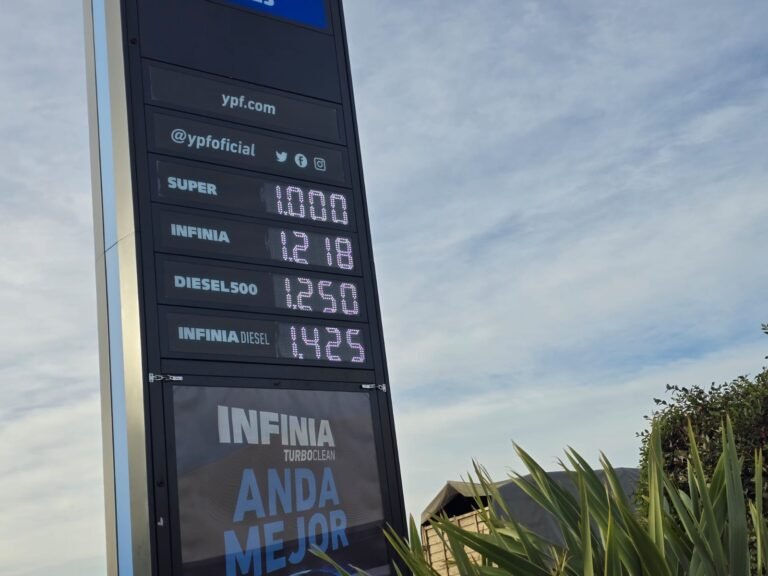 Volvieron a subir los combustibles en Comodoro: la Súper alcanzó los $1.000