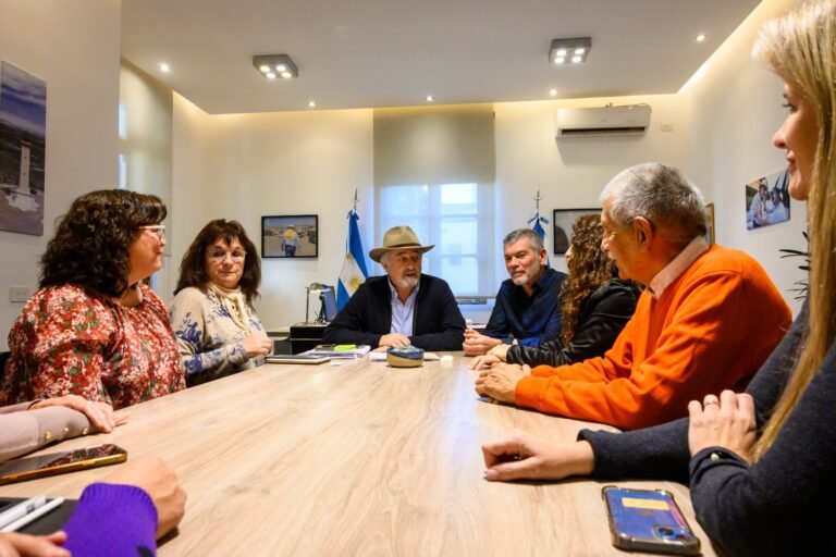 Othar recibió a miembros de la Sociedad Argentina de Pediatría filial Golfo San Jorge