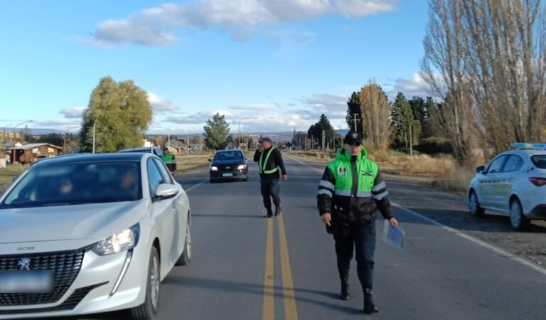 Más de 9.500 vehículos controlados durante el fin de semana largo: 55 conductores alcoholizados fuera de circulación