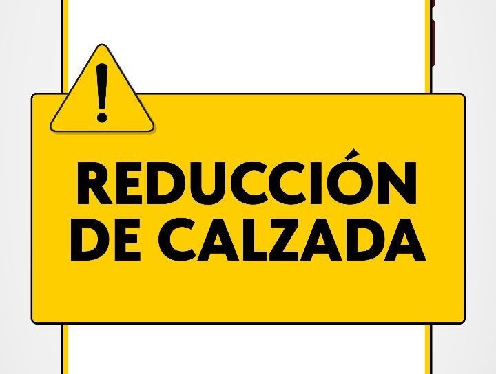 Reducción de calzada en el Centro por tareas de alumbrado público