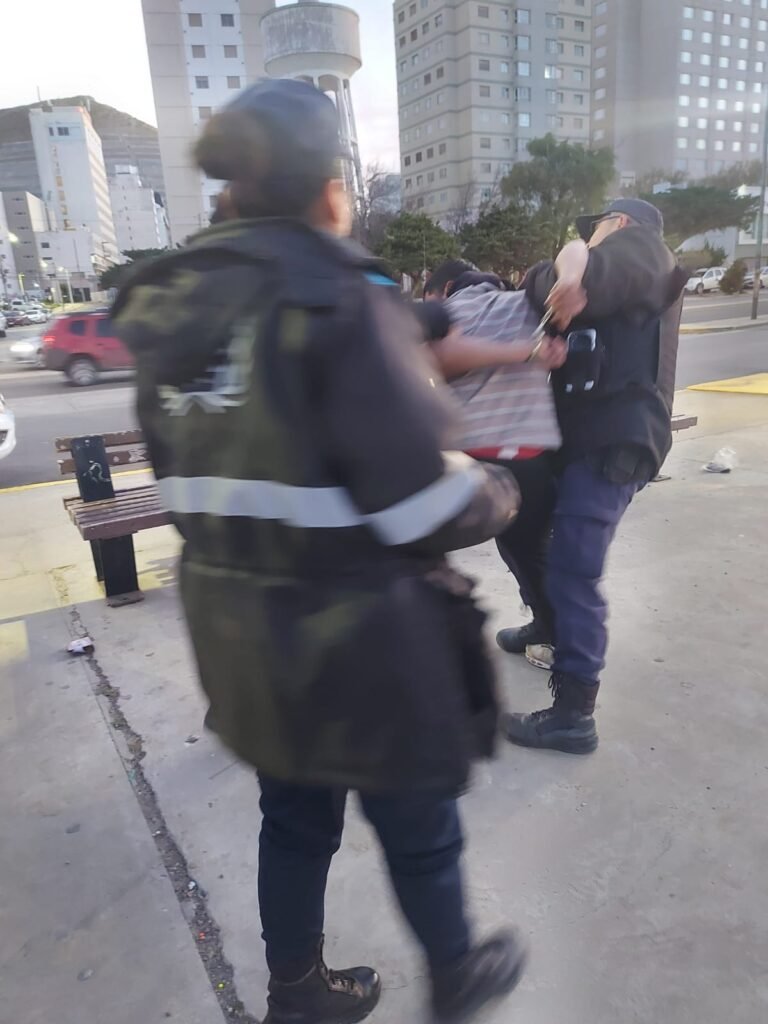 Golpeó a una mujer en el pecho para robarle la cartera y escapó: fue detenido