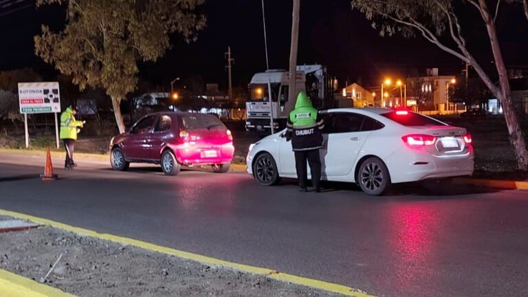 Detectaron a 13 conductores en estado de ebriedad este fin de semana