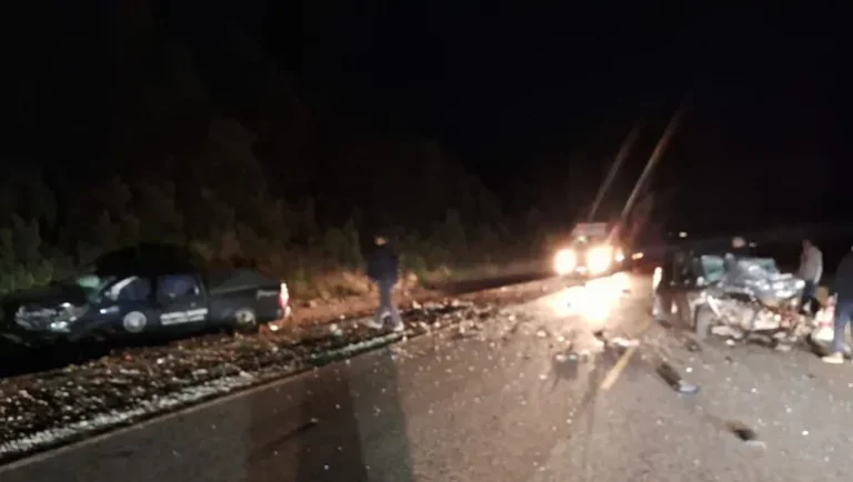 Dos muertos y dos heridos tras un choque frontal en Ruta 40: un menor perdió la vida