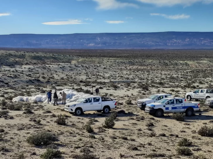 Encontraron los restos del globo de la NASA