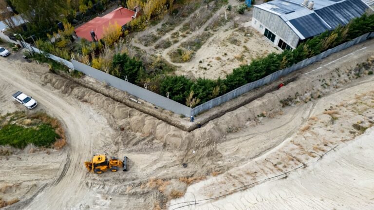 Avanzan las obras de gas que abastecerán a 700 familias de la ciudad