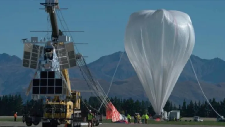 Cayó un globo aerostático de la NASA en Chubut