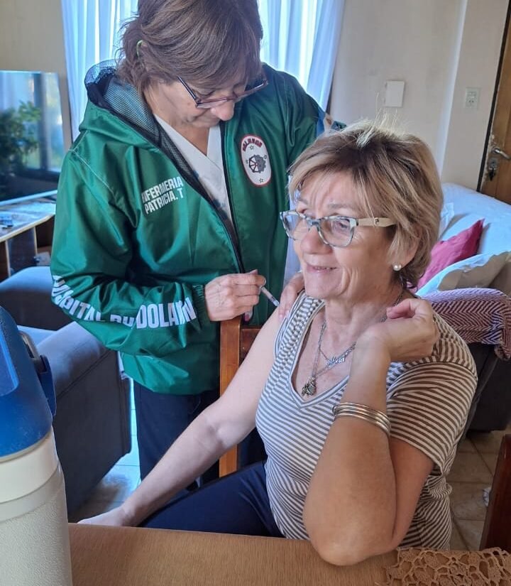 Aplicaron más de 47.000 dosis de la vacuna antigripal a personas de grupos de riesgo