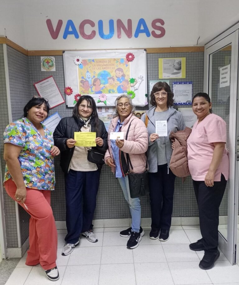 Se aplicaron cerca de 37.000 vacunas antigripales a grupos de riesgo