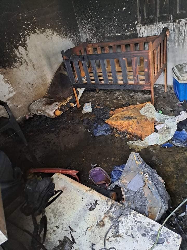 Una madre perdió todo en un incendio y pide ayuda para salir adelante junto a sus hijos