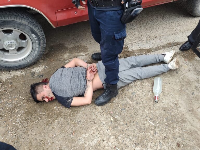 Quiso robar bebidas en un comercio y fue retenido por los empleados