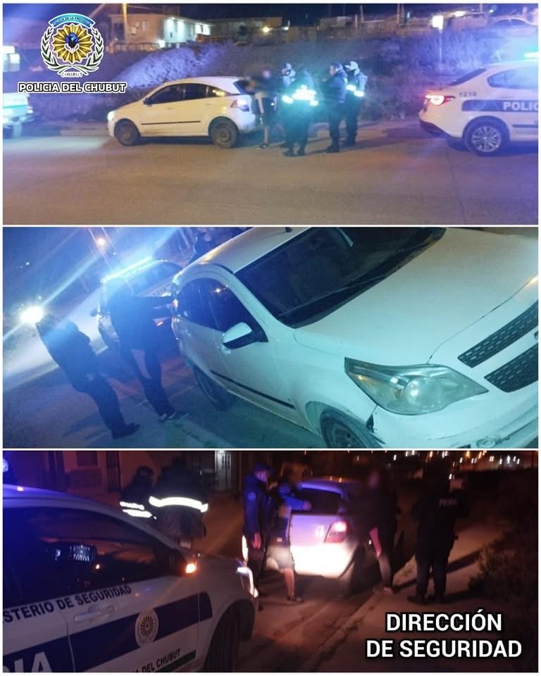 Huían a alta velocidad con 268 gramos de cocaína y 9 de marihuana