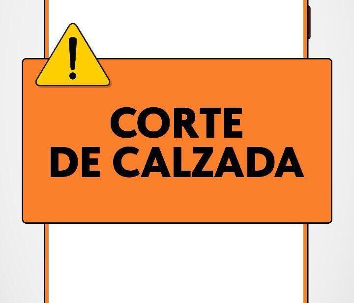 Corte de calzada en barrio Industrial por tareas de saneamiento