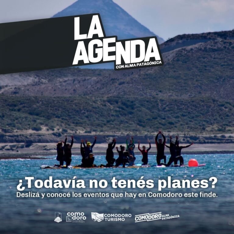 Comodoro Turismo lanzó una agenda digital para difundir eventos semanales