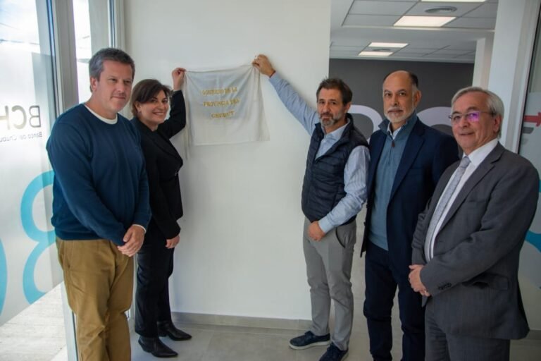 El Banco del Chubut inauguró una nueva oficina comercial en Km 5