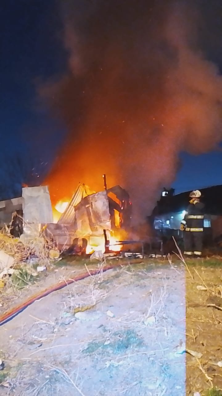 Pérdidas totales en incendio de vivienda