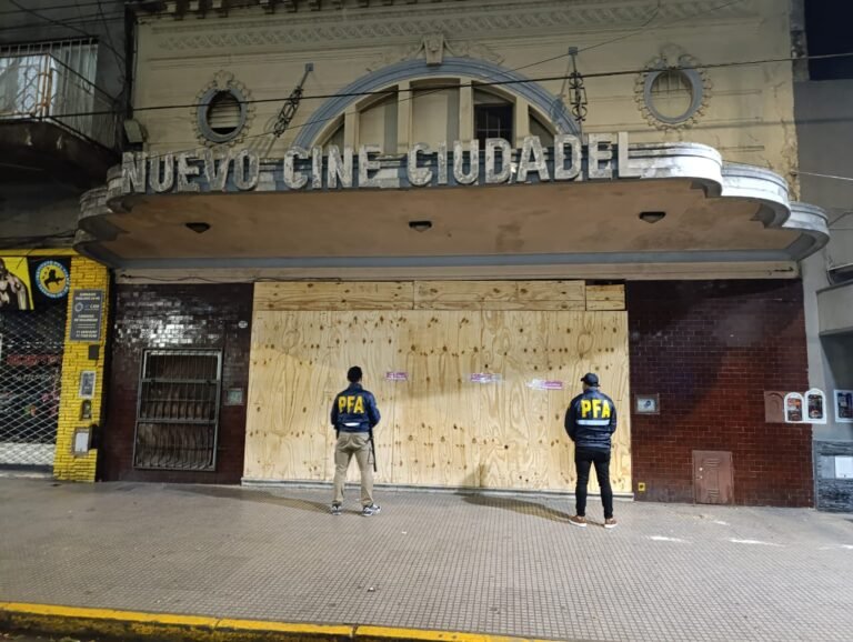 La PFA rescató a seis víctimas de explotación sexual en un cine