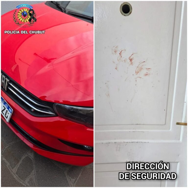 Intentó forzar la entrada a una vivienda, dañó un auto y terminó demorado